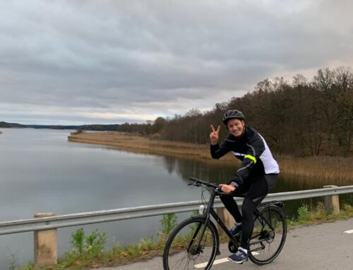 Instagram – 30 km på cykel på slätten var inte en underbar träningsupplevelse men vilken naturupplevelse ️